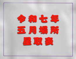 番付表